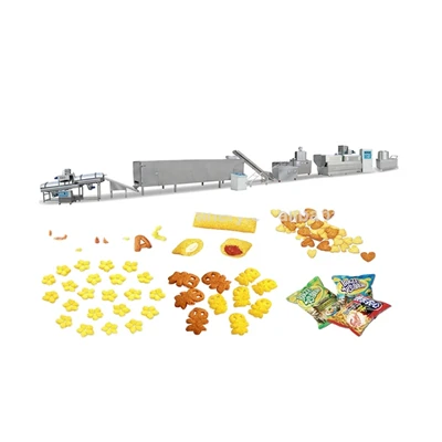 Şişirilmiş Snack Yiyecek Üretim Hattı